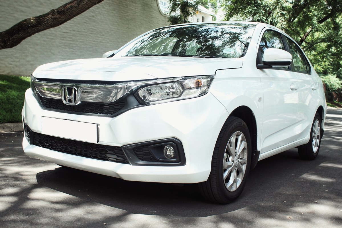 Honda Amaze — 4 seater AC on rent with driver