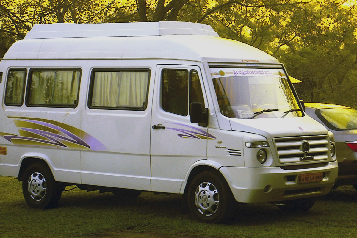 Maharaja Luxury Tempo Traveller (9+1) — 9 seater AC on rent with driver