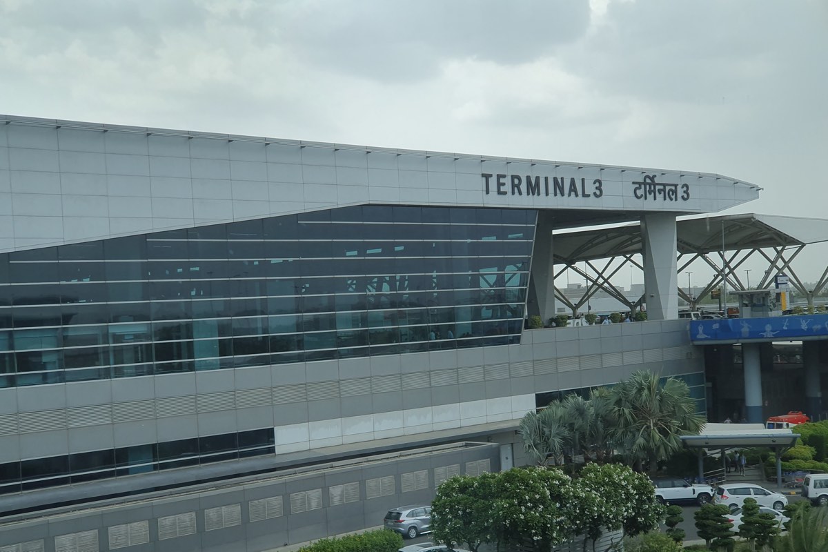 Delhi airport terminal